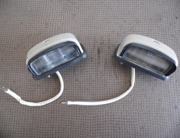 ECLAIREURS DE PLAQUE SEIMA CITRO&Euml;N DS / ID / AMI / MEHARI...