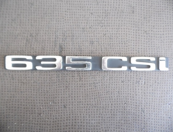 MONOGRAMME 51141866610 BMW 635CSI E24